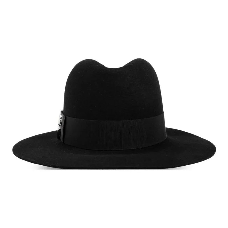 Alexander McQueen Arch Buckle Fedora Hat-1