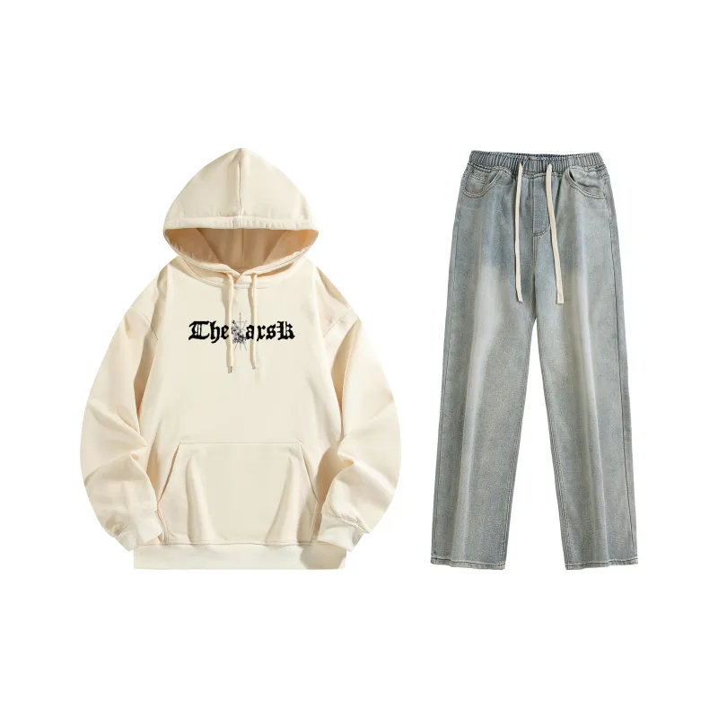 A.X.S.K Sweatshirt Sets Unisex-130