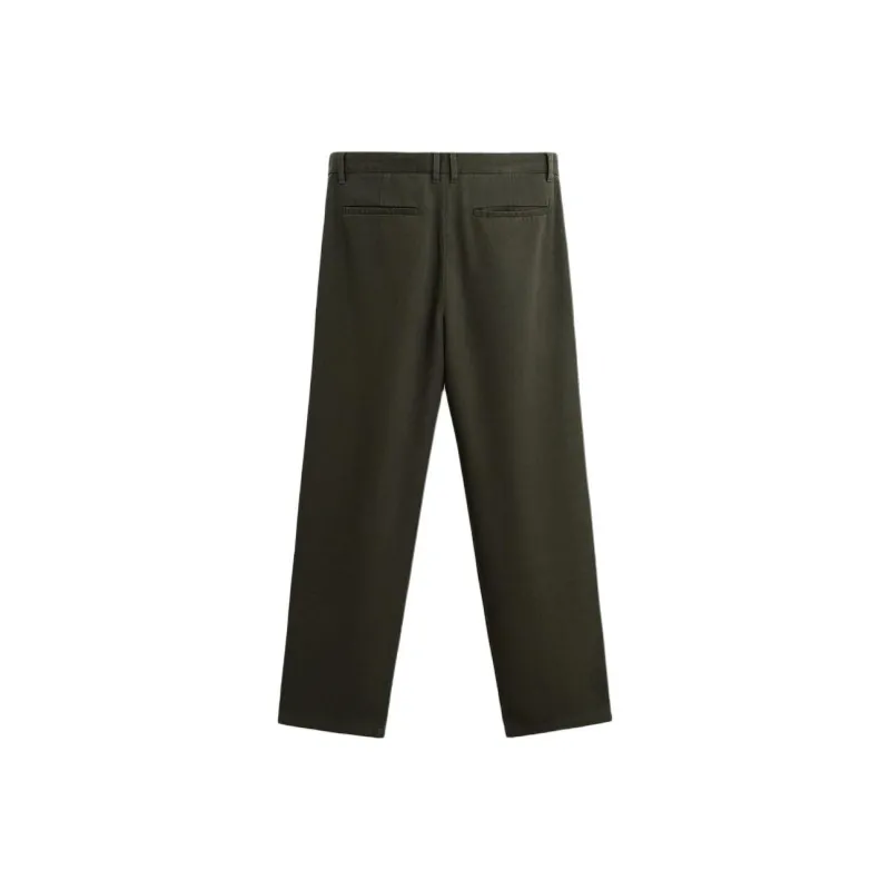 ZARA Casual Pants Men Green-1
