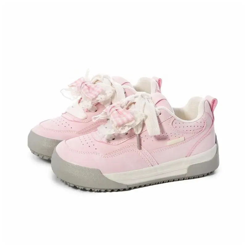 FULLXUAN Japanese Minimalism Sports Low Top Skateboard Shoes Women's-2