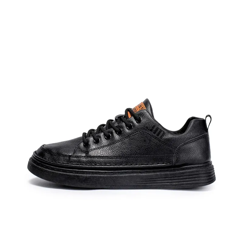 Black tailed Deer Low Top Skateboard Shoes Men's-5