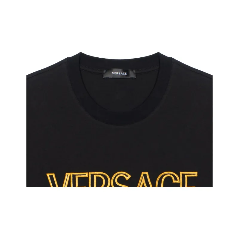 VERSACE T Shirts Men Black-4