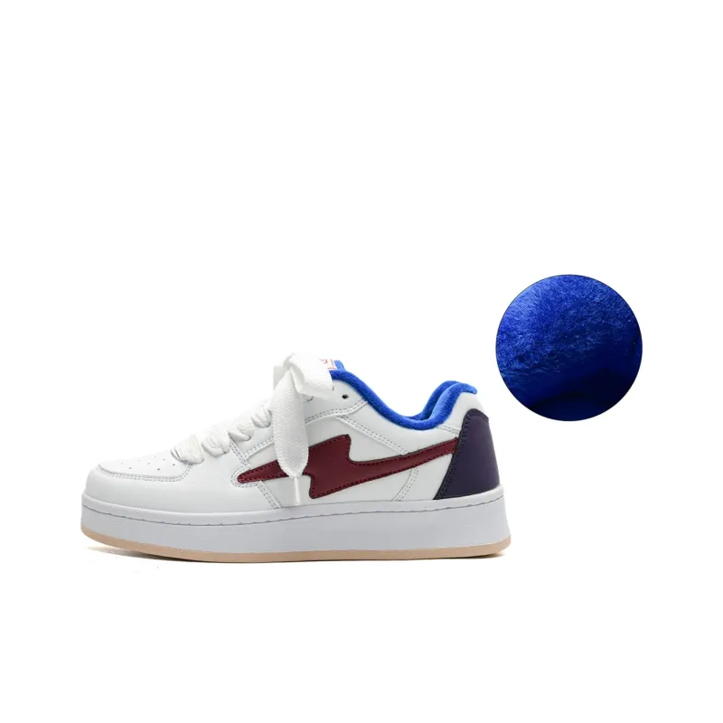 T628 Puffy Shoes Cushioned Wear-Resistant Lightweight Breathable Slip-Resistant Low-Top Skateboard Shoes Unisex-195