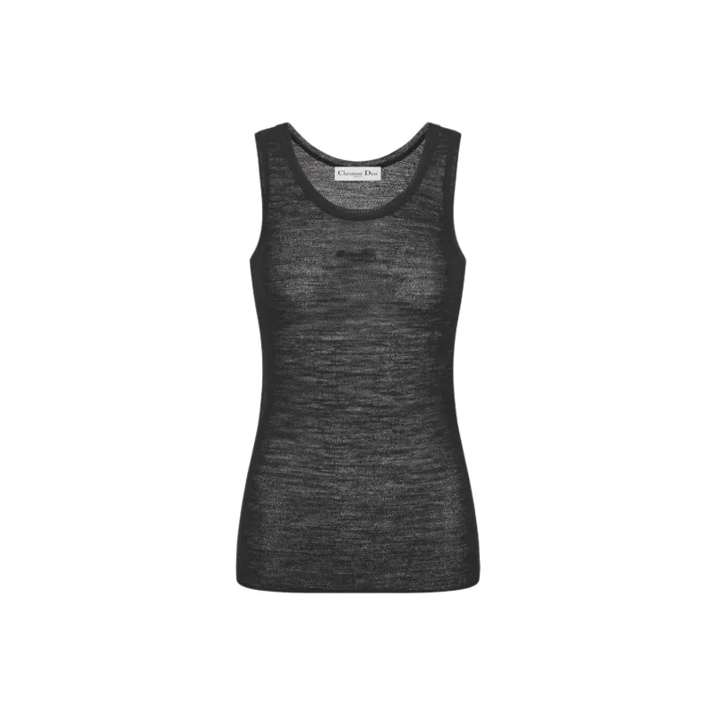 DIOR Tank Tops Women's Black-0