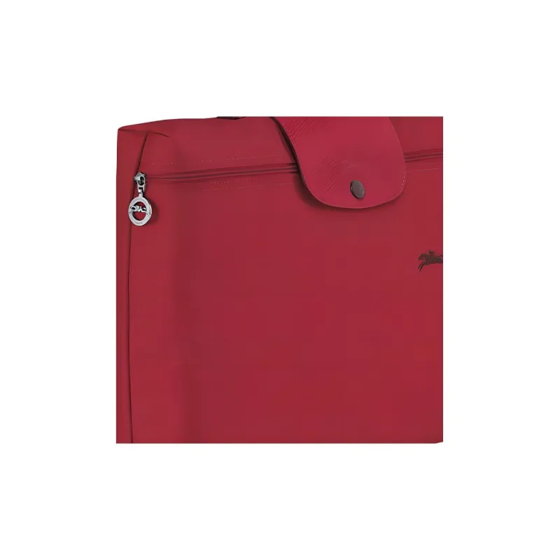 LONGCHAMP Le Pliage Club Canvas Briefcase Small Size Women's Red-3