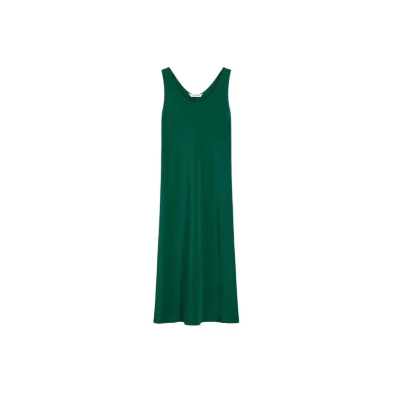 MaxMara FW25 Sleeveless Dress Women's Green-0