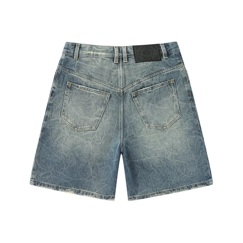 DANGEROUSPEOPLE Denim Shorts Unisex-1