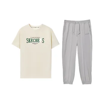 Skechers Basic Activity Collection Sports League Collection Casual Sportswear Men's 2 Piece Set