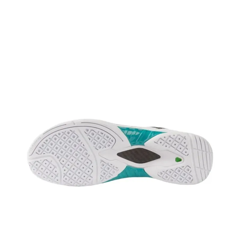 VICTOR Wear Resistant Low Top Badminton Shoes Unisex White Blue-3