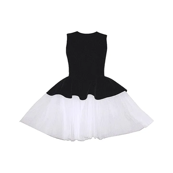 ACAINES Puffy Skirt Women's Black-0