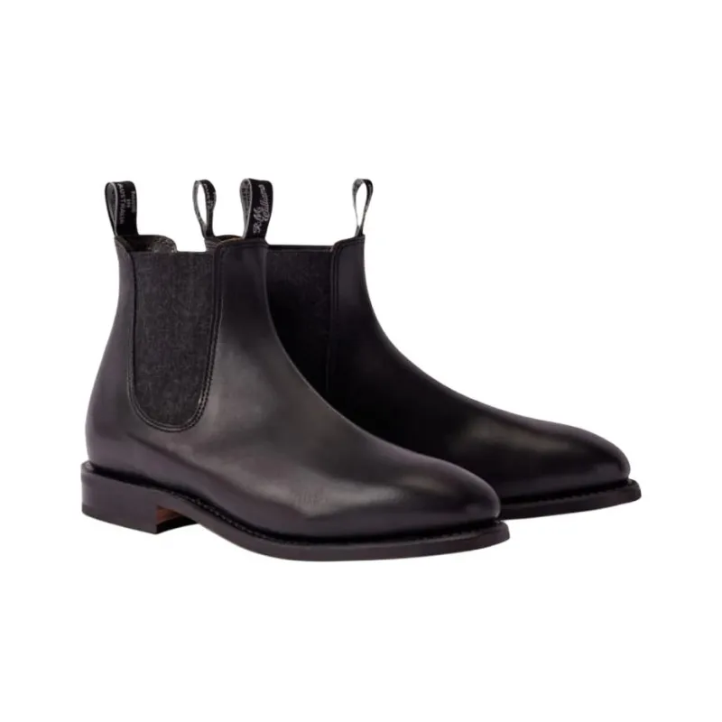R.M.WILLIAMS Erica Short Chelsea Boots Women's Black-3