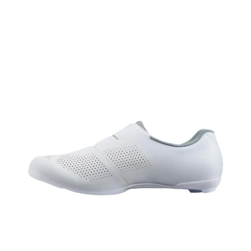 SHIMANO Abrasion Resistant Breathable Low Top Cycling Shoes Women's White-1