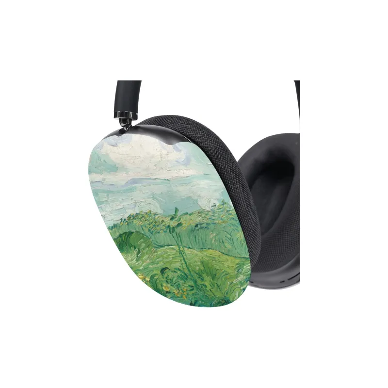 Keshami Compatibility Apple AirPods Max PC Lightweight Head Mounted Protective Case & Cover Wheat Field Headphone Cases-3