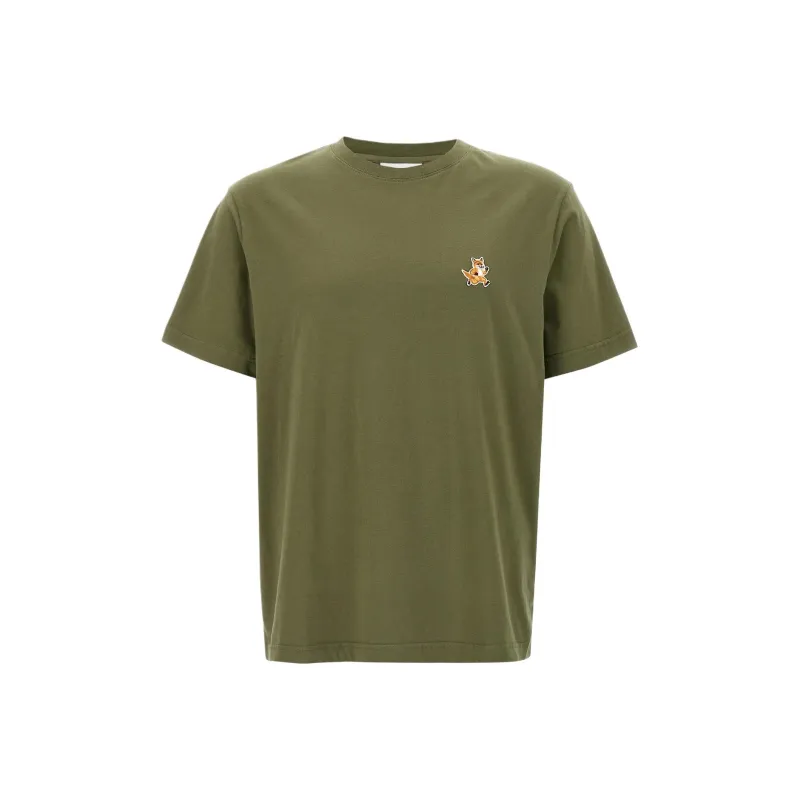 Maison Kitsune T Shirt Men's Green-0