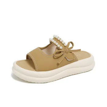 Ant City Quiet Abrasion Resistant Quick Dry Antibacterial Shock Absorbers Slide Slippers Women's