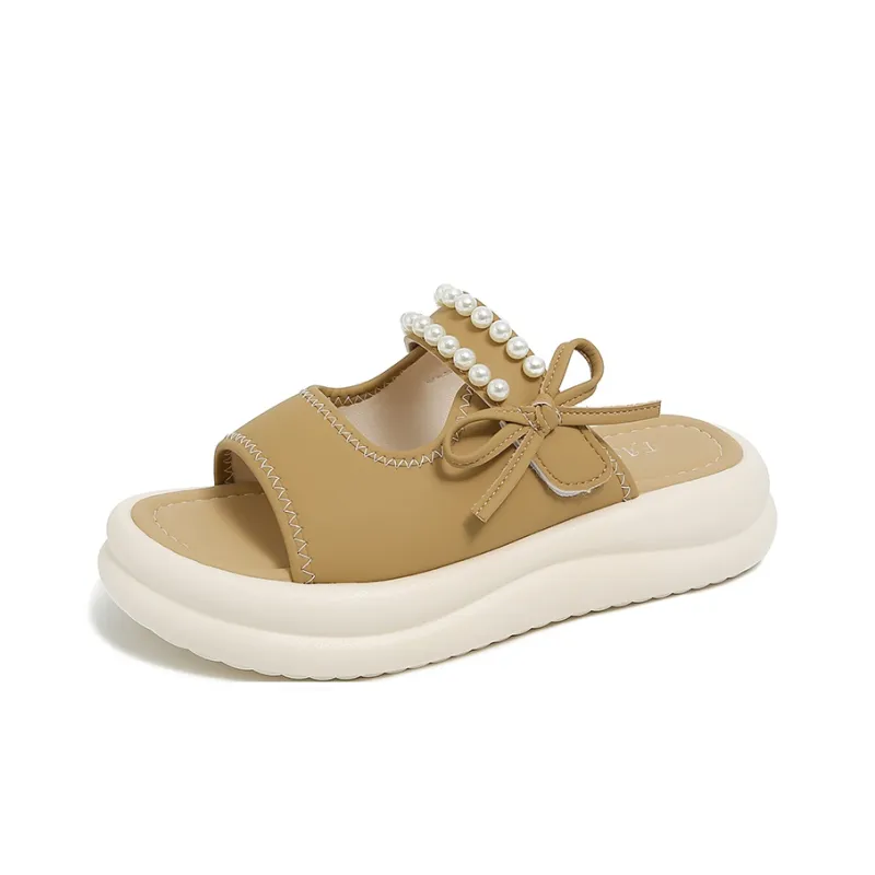 Ant City Quiet Abrasion Resistant Quick Dry Antibacterial Shock Absorbers Slide Slippers Women's-0