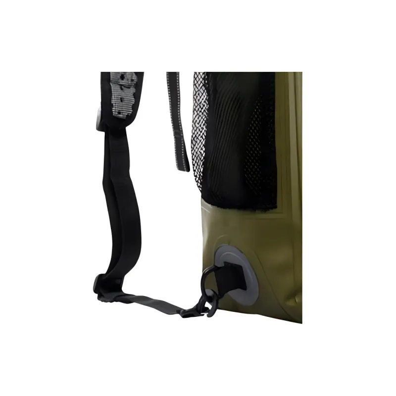 DAINESE PVC Polyvinyl Chloride Backpack Unisex Green-3