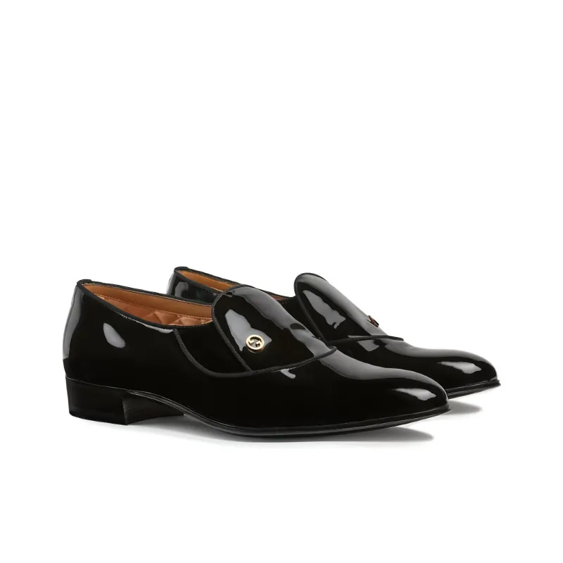 GUCCI Loafers Men Black-2
