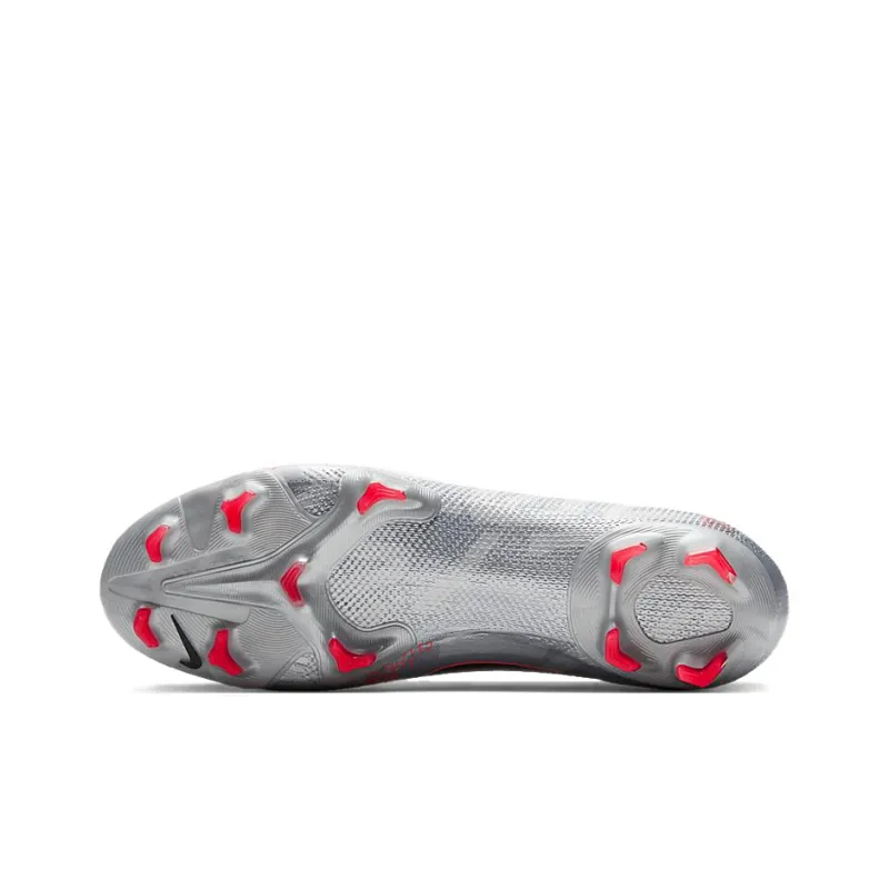 Nike Mercurial Superfly 7 Pro Fg Metallic Grey Crimson-5