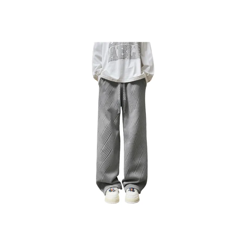 Fakeyoung Casual Pants Unisex White-8