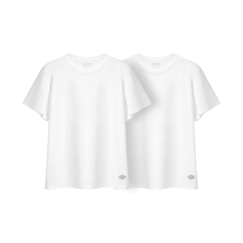 Dickies Basic Loose Fit Casual Short Sleeved Undershirt Unisex Combo Set-12