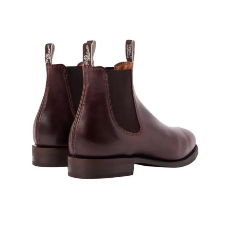 R.M.WILLIAMS Short Chelsea Boots Women's Red-3