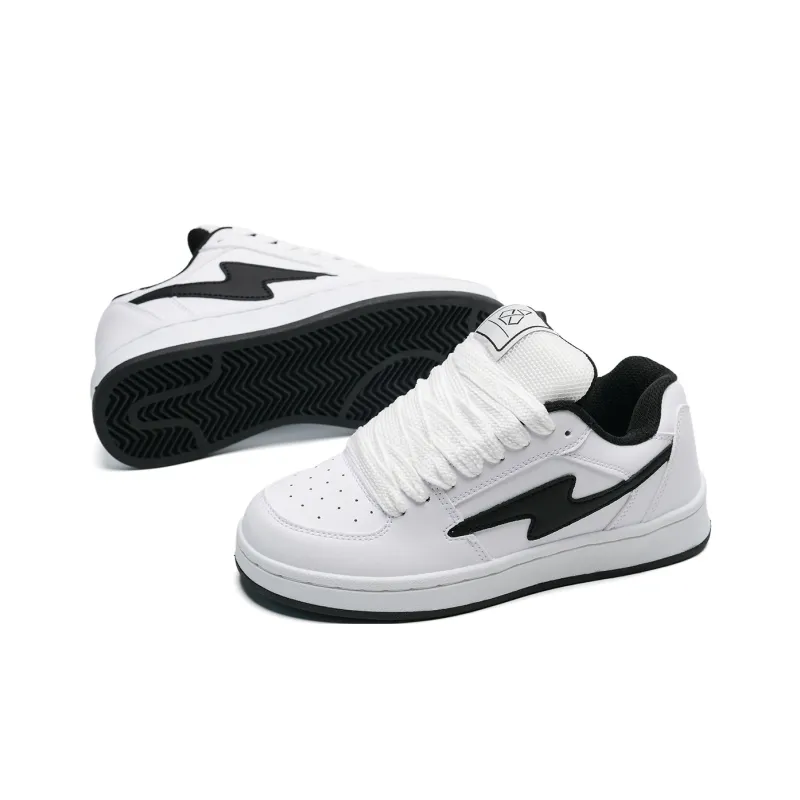 T628 Puffy Shoes Cushioned Wear-Resistant Lightweight Breathable Slip-Resistant Low-Top Skateboard Shoes Unisex-176