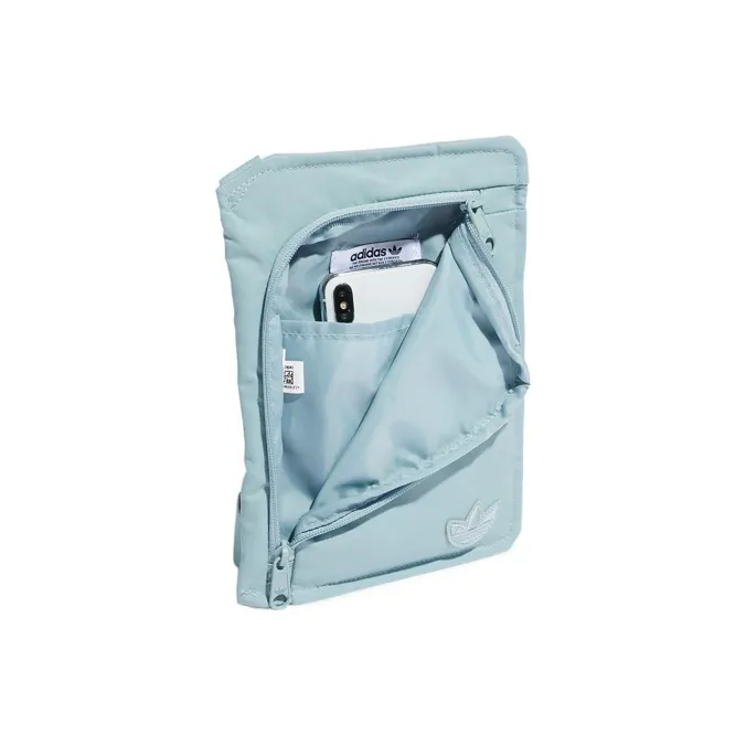 Adidas Originals Polyamide Storage Bag Cell Phone Pouch Shoulder Bag Crossbody Bag Unisex Mint Green-3