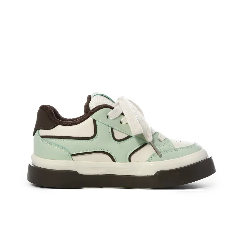 Lovely You Lightweight Wear Resistant And Slip Resistant Low Top Skateboard Shoes Women's-2