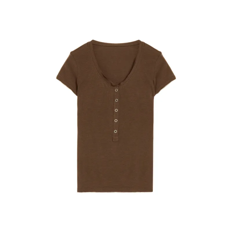 FIRELADY FUR Set in Sleeve T Shirt Women's-5