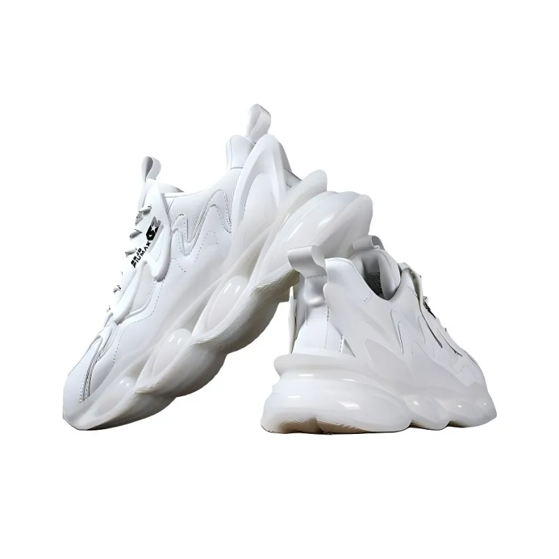 Cuzzi GZJD Fashion Trendy Shoes Height Increasing Abrasion Resistant Low Top Chunky Sneakers Unisex-1