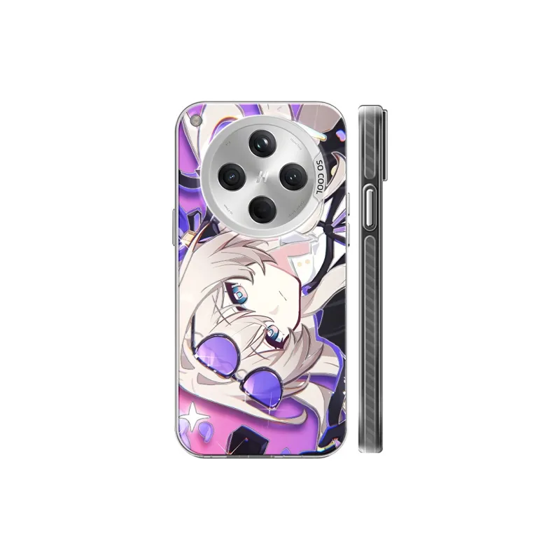 CHUNFAN PC Material Phone Cases Compatibility With OPPO A5 Pro/Find X8/Reno 12/11/Pro Trendy-10