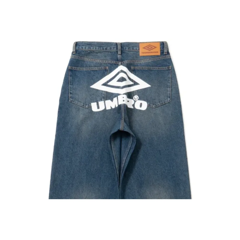 Umbro x Younger Song Jeans Unisex Light Blue-3