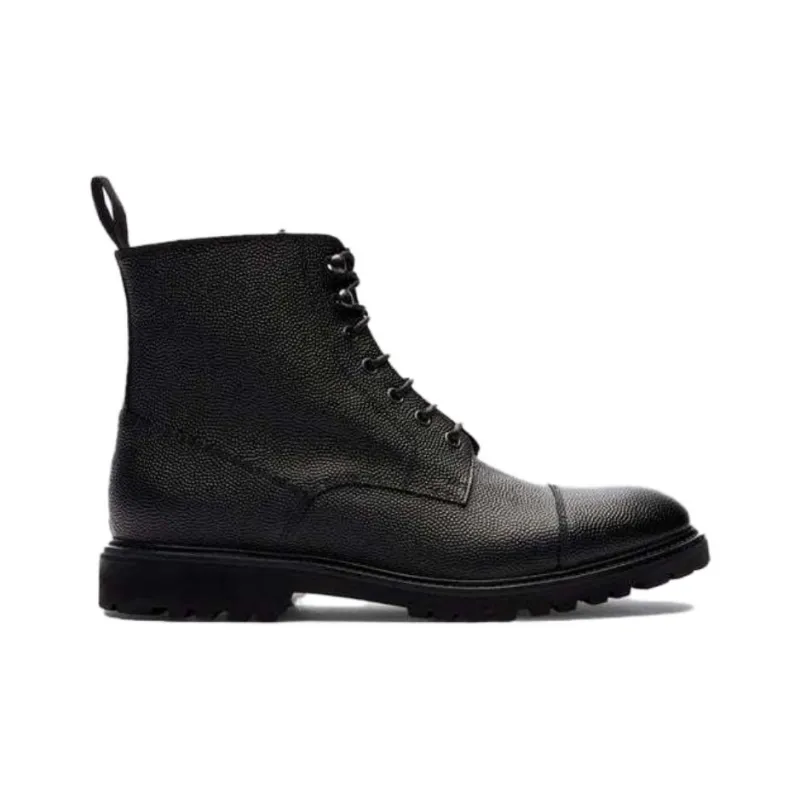 SCAROSSO Jackie Ankle Length Lace Up Boots-1
