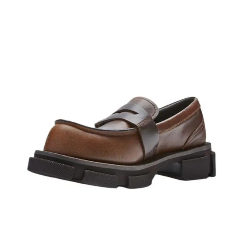 Both Gao Loafers Unisex Brown-3