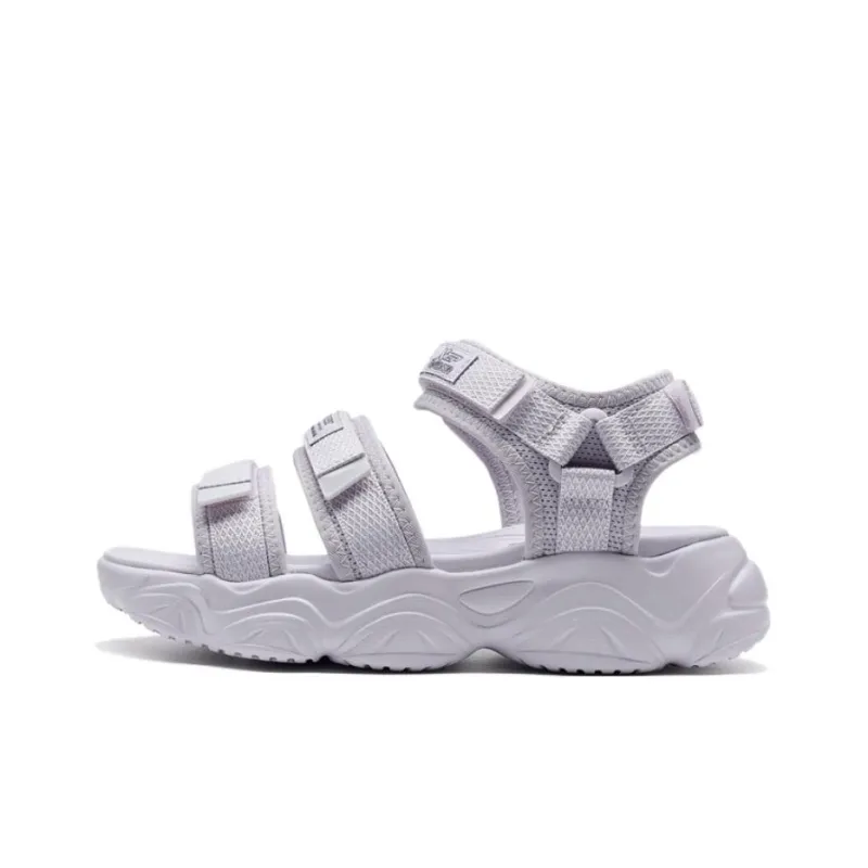 XTEP Beach Sandals Women's Light Dusty Purple-0