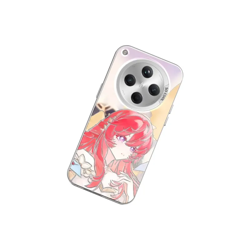 CHUNFAN PC Material Phone Cases Compatibility With OPPO A5 Pro/Find X8/Reno 12/11/Pro Trendy-16