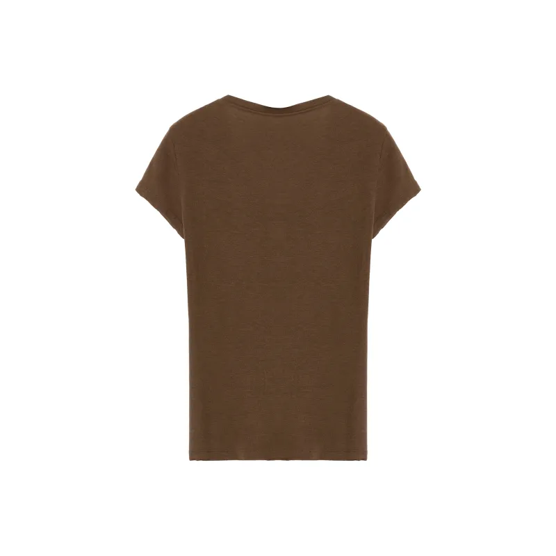 FIRELADY FUR Set in Sleeve T Shirt Women's-6