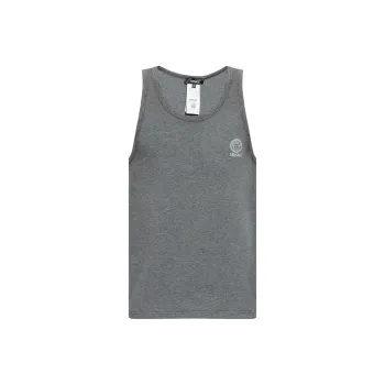 VERSACE Tank Tops Men Gray