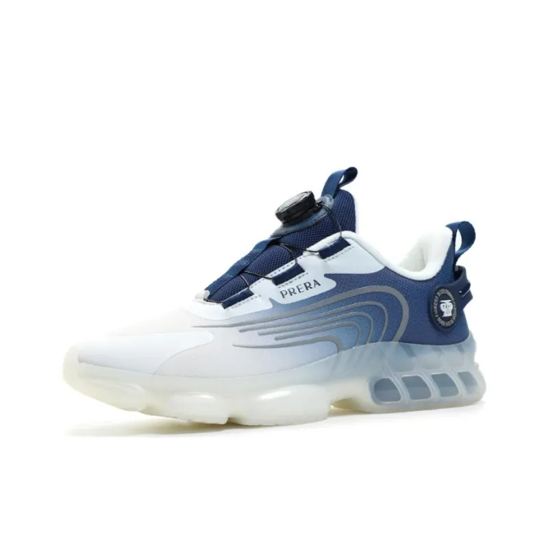 BIANSULONG Running Shoes Unisex Low Top White Blue-0