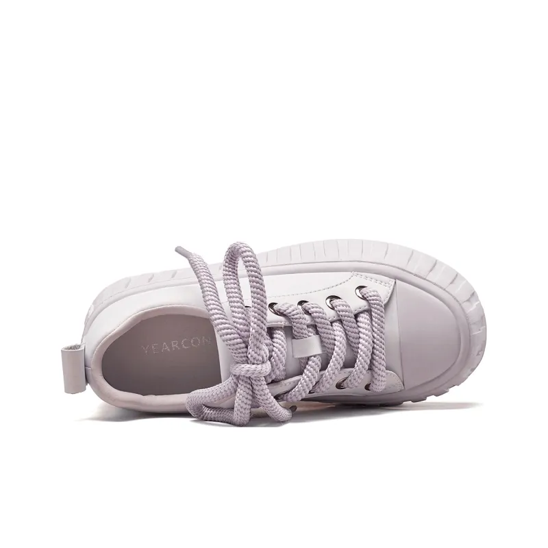 YEARCON Wear-Resistant Low-Top Skateboard Shoes Women's-10
