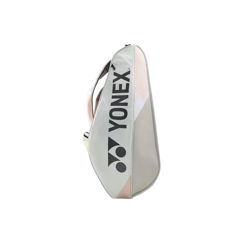 YONEX Badminton Racket Bags Holds 3 5 Paddle Sets Sporty Style Backpack Beach Beige Yellow Unisex-1