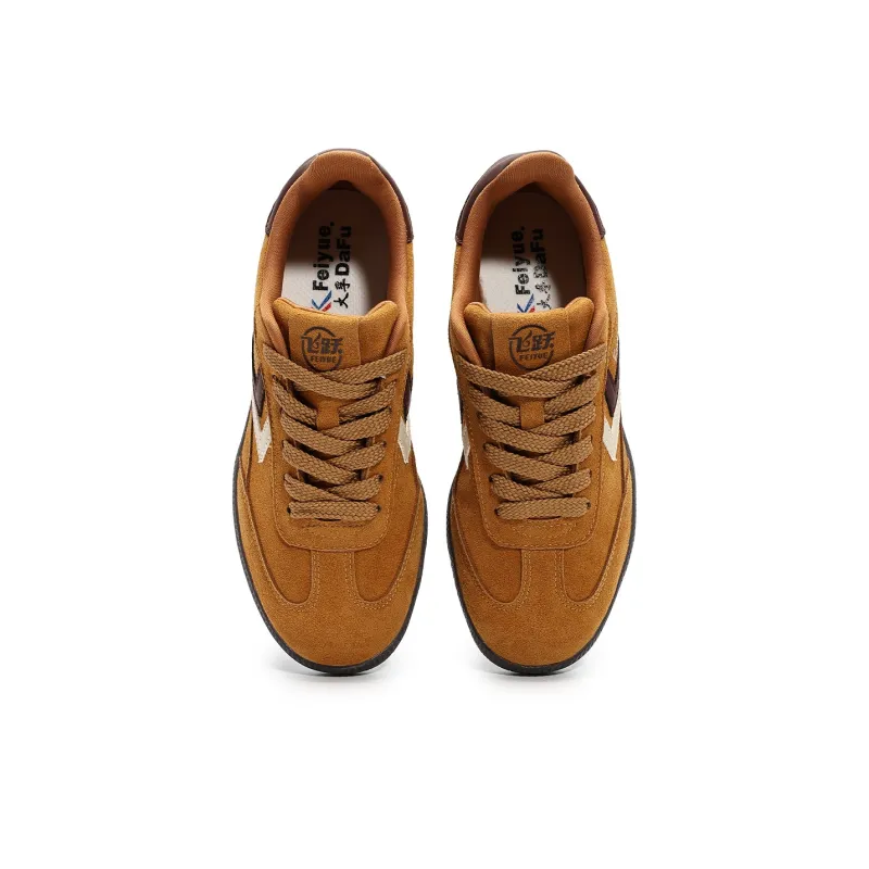 Dafu leaps forward Skateboard Shoes Unisex Low Top Ancora Red/Blue/Brown/Khaki/Orange/Ginger Yellow-14