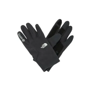 THE NORTH FACE Polyester Synthetic Leather Sports Gloves Men's Black