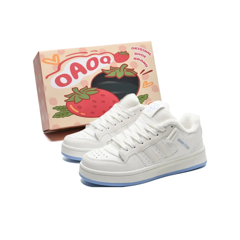 OAOQ Wear resistant And Lightweight Low Top Skateboard Shoes Unisex Box-1