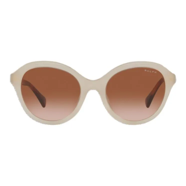 Polo Ralph Lauren Acetate Irregular Shape Sunglasses Women's Tortoiseshell-1