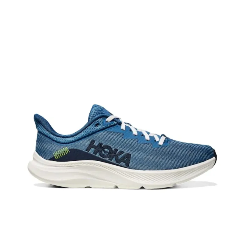 HOKA ONE ONE Solimar Abrasion Resistant Low Top Running Shoes Men's Sea Blue-1