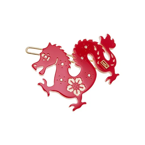 ALEXANDRE DE PARIS China Dragon Collection Edge Clip Hair Accessory Headpiece Women's-2