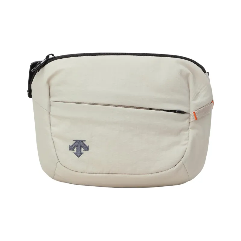 DESCENTE Nylon Fanny Pack Trumpets Unisex Cream-0