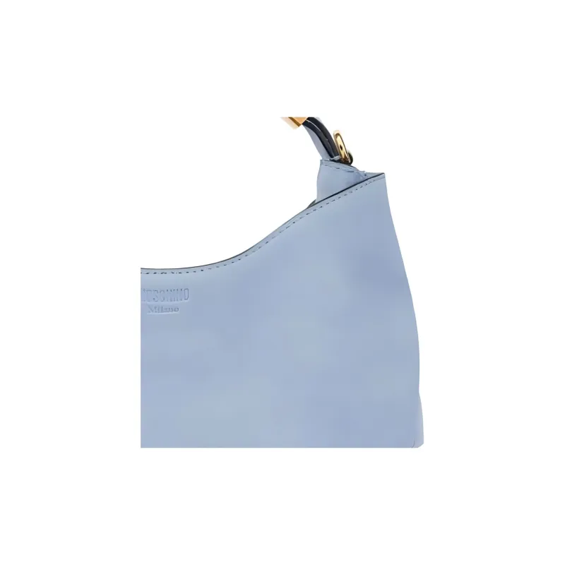 MOSCHINO Handle Me Logo debossed Tote Bag-3